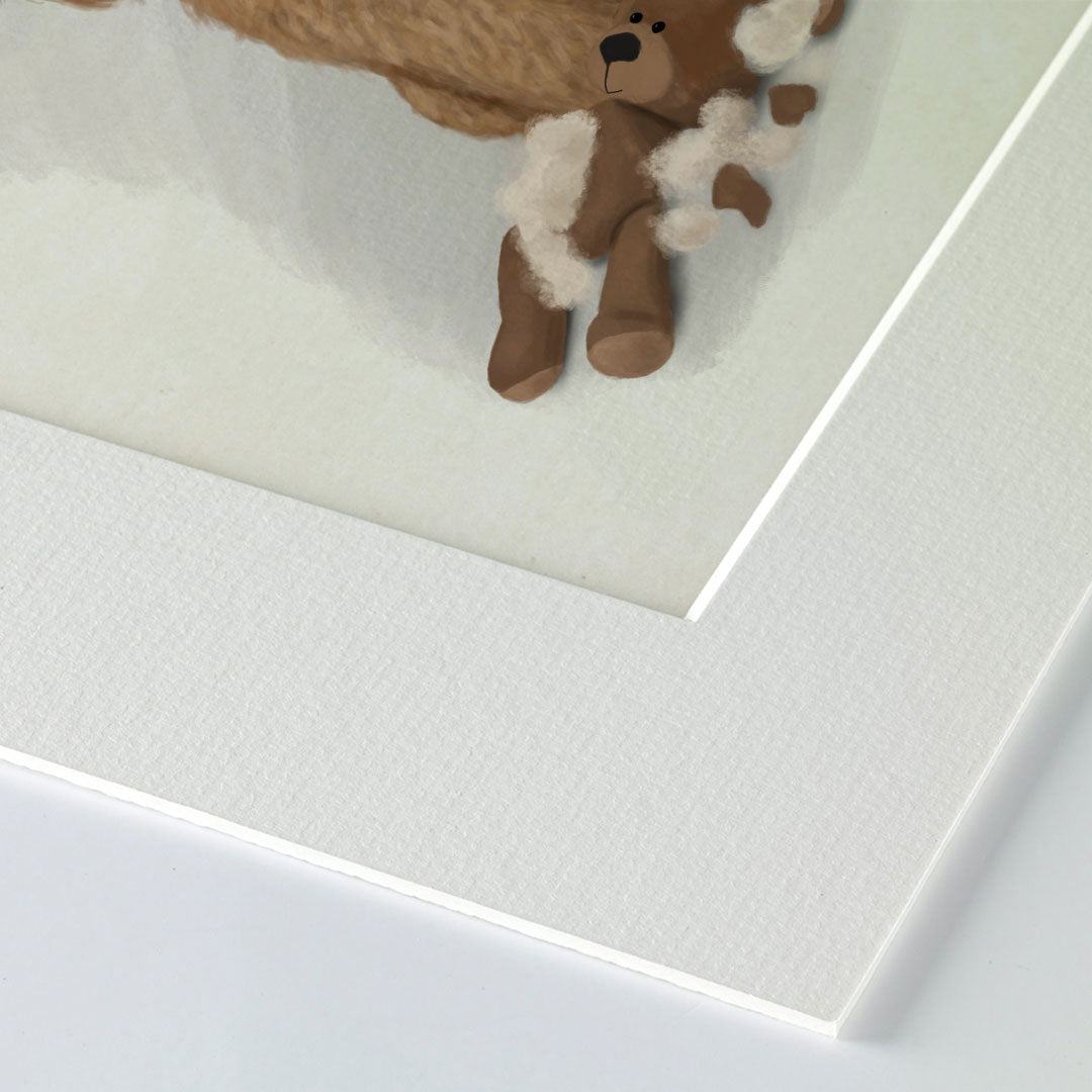 Cockapoo It Wasn’t Me Mounted Print