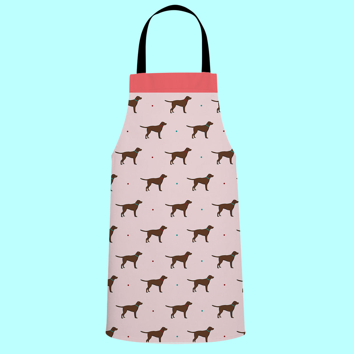 Chocolate Labradors Apron
